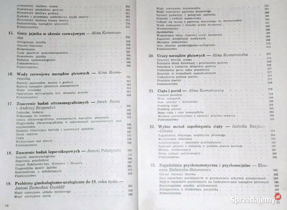Ginekologia wieku rozwojowego Alina Komorowska lubelskie Chełm