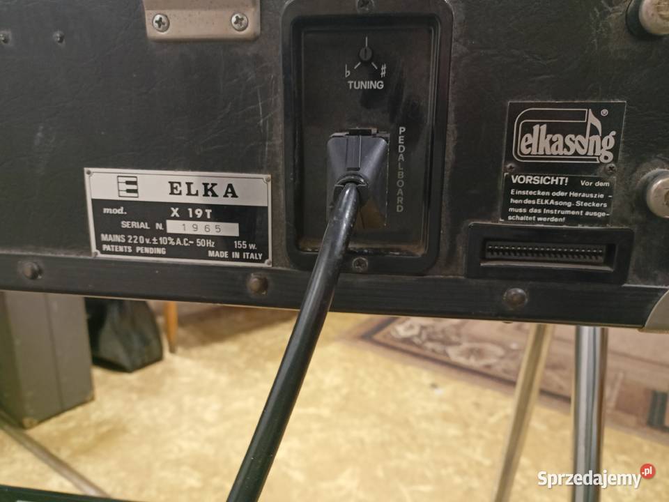 Organy elka x19 t Wołczyn