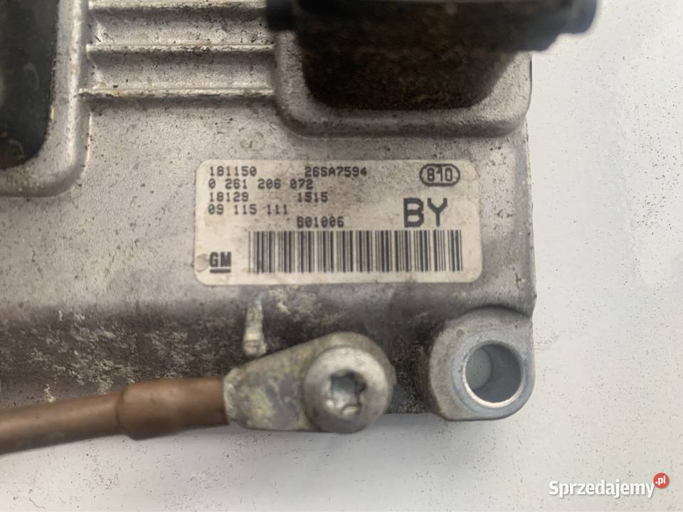 Komputer sterownik silnika 0261206072 opel corsa zachodniopomorskie