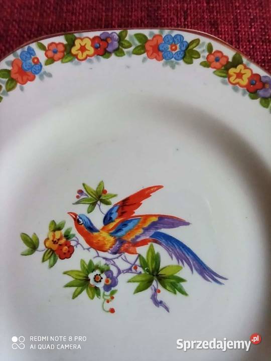 Talerz z rajskim ptakiem Soho Pottery LTD pomorskie