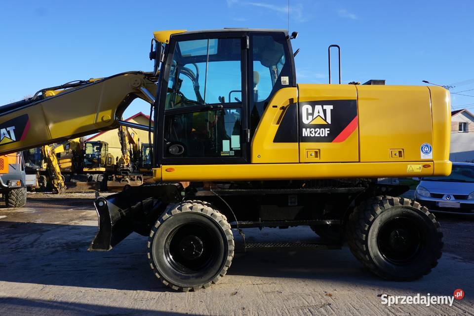 Koparka kołowa CAT M 320 F 2016 Maszyny budowlane Jeziorko