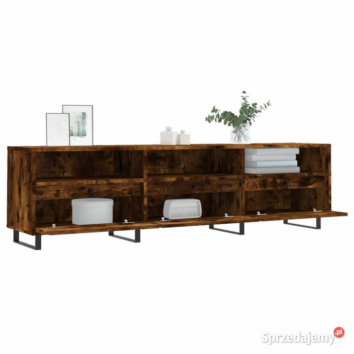 Szafka pod TV przydymiony dąb 150x30x445 Warszawa