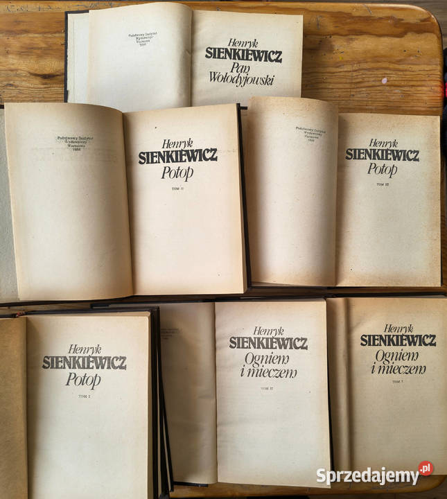 Trylogia Sienkiewicz Krzyżacy Ogniem i mieczem