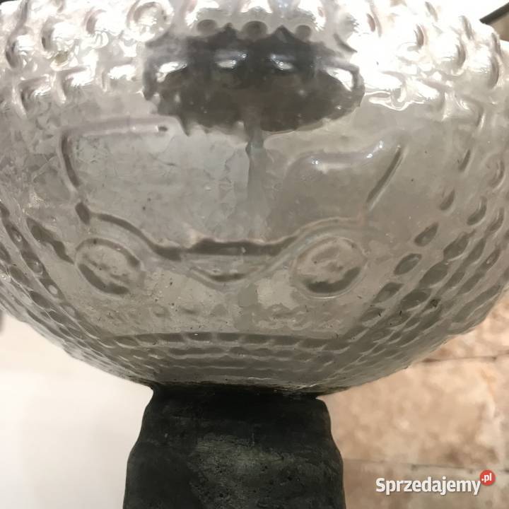 Lampa stołowa stara wielokolorowy małopolskie Krzyszkowice