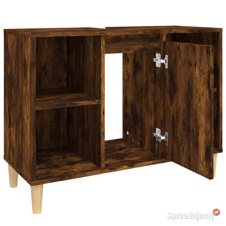 Szafka pod umywalkę przydymiony dąb 80x33x60 mazowieckie