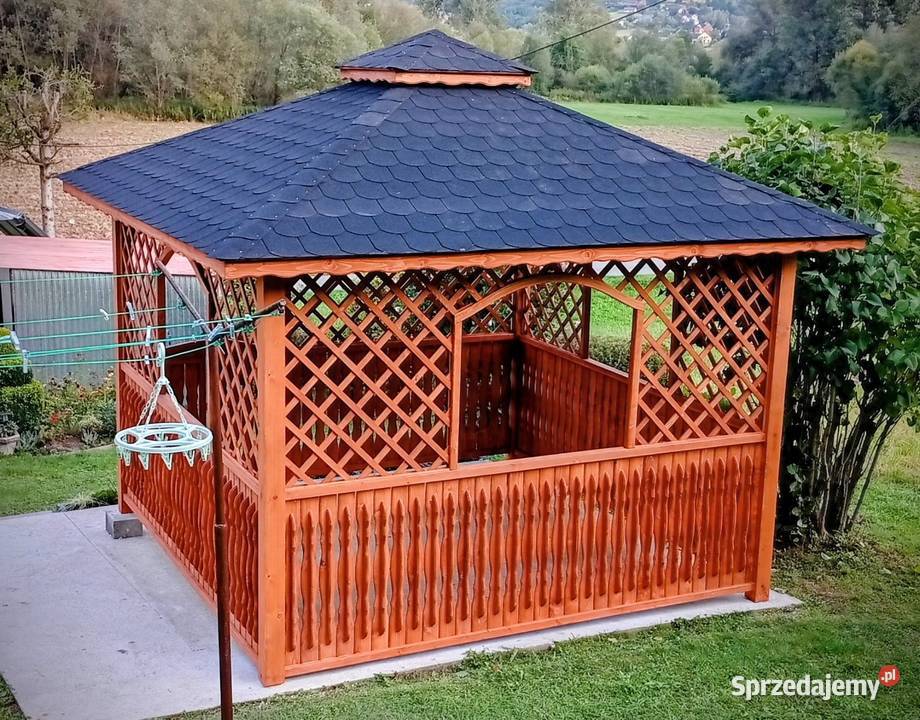 Altana ogrodowa drewniana altanka altan Limanowa sprzedam