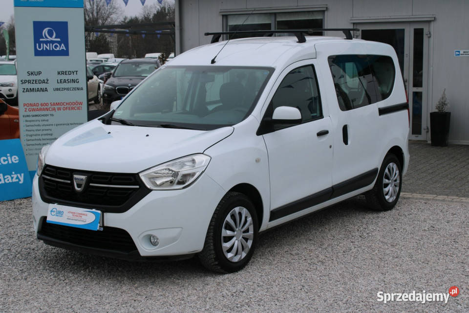 Dacia Dokker 16 LAUREATE 102HP Fvat Salon Polska ABS mazowieckie Warszawa