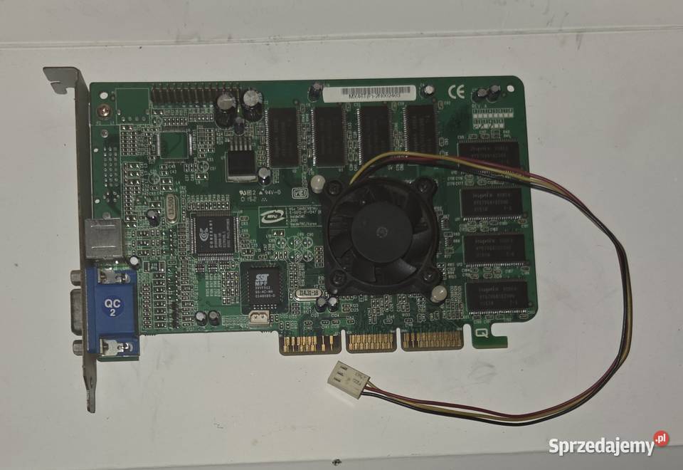 Karta graficzna NVIDIA GeForce2 MX 400 64 MB sprzedam
