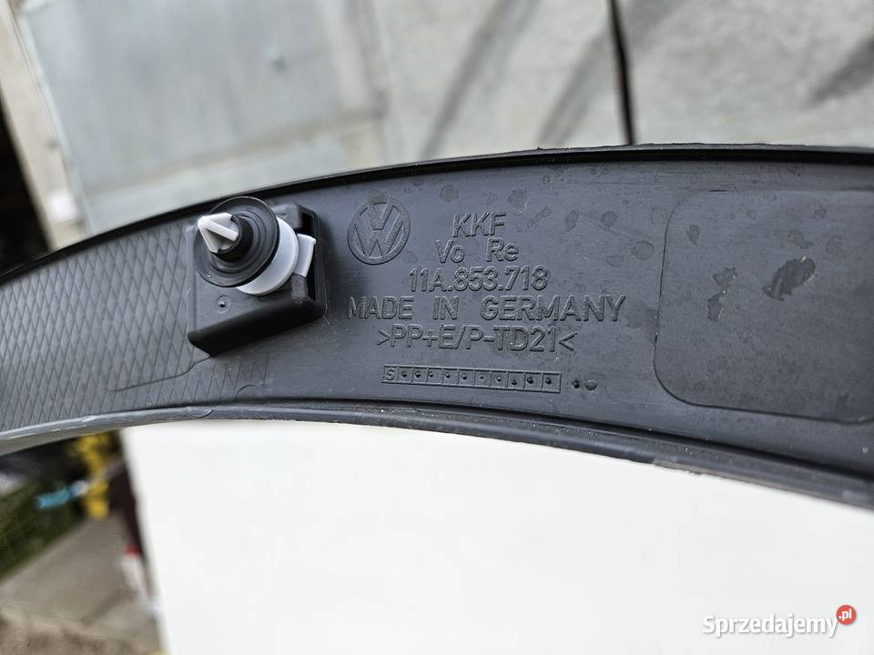 VW ID4 ID4 LISTWA BŁOTNIKA PRAWY PRZÓD PRAWA