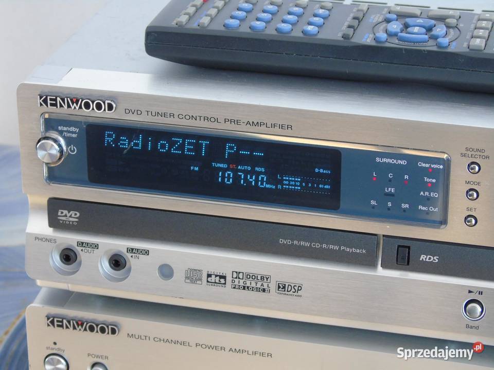 Kenwood MAX7 i CAX7 pilot amplituner z CD AUX podkarpackie Jasło