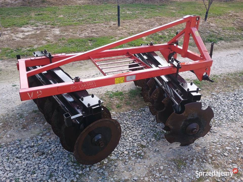 Brona talerzowa Akpil 2x8 szerokość 18 m Mało lubelskie Izbica