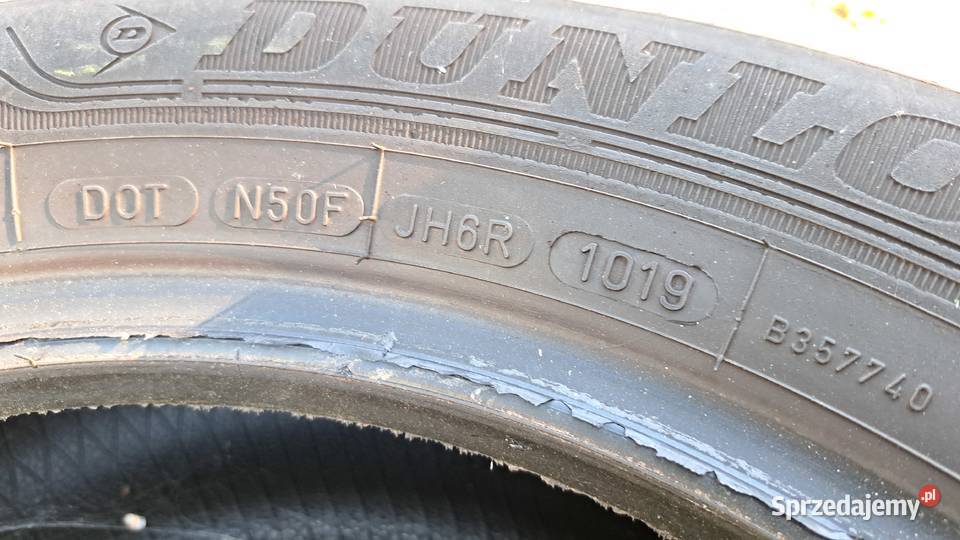 Opony letnie 205x55x16R DUNLOP 55 wielkopolskie