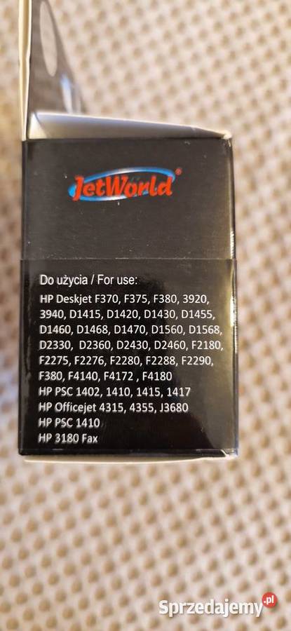 Tusz JetWorld HP 21 XL Black F2280 4180 1410 Kraków