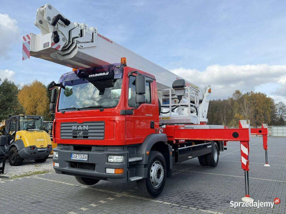MAN TGM 18280 Zwyżka WUMAG WT 450 Podnośnik ABS Widełki sprzedam