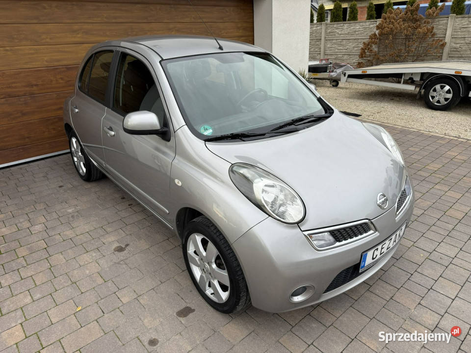 Nissan Micra 10r ładna zadbana bezwypadkowa z 66KM Konradów sprzedam