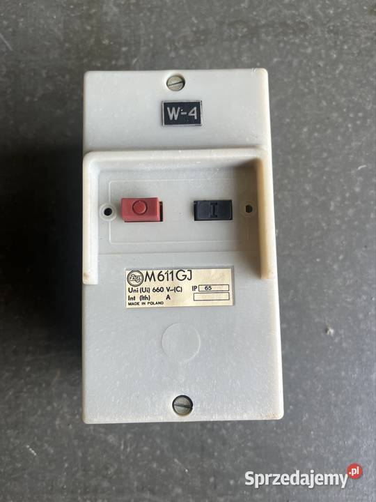 Wyłącznik silnikowy M611GJ 660v Serock sprzedam