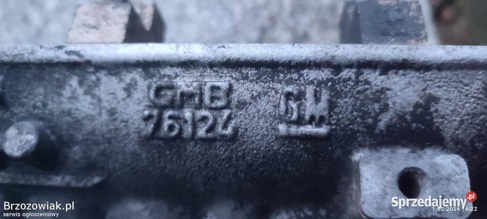 Głowica OPEL 1 6 16v R90400kod silnika Y16XE Krosno