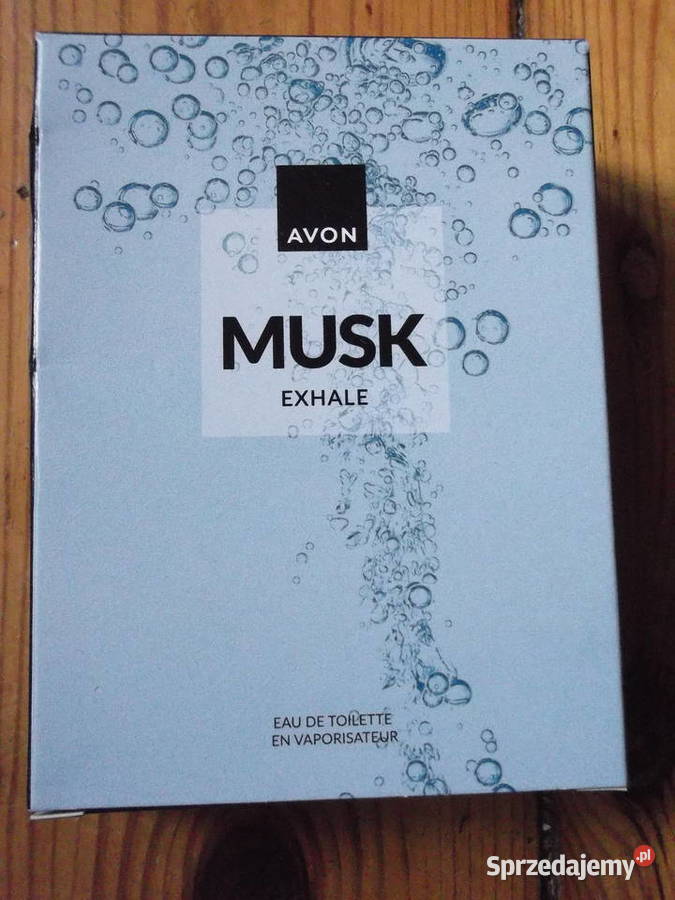 Woda toaletowa Musk Exhale Avon Zdrowie i Uroda dolnośląskie Legnica