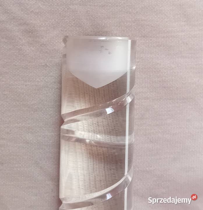 Świecznik kryształowy Rosenthal Sygnowany wielkopolskie Koźminek