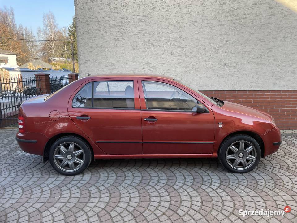 Skoda Fabia Sedan 14 MPI 60 benzyna 188000 śląskie Będzin