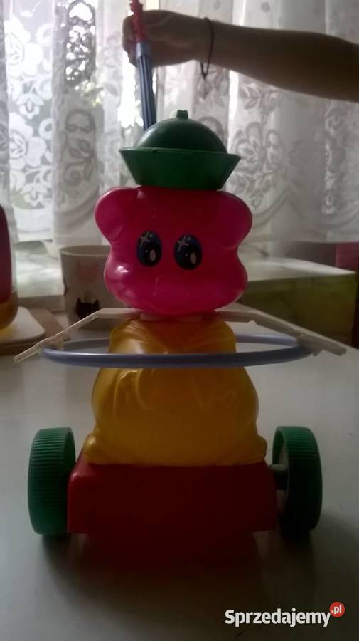 zabawka tzw pchacz KLAUN ŚWINKA Gliwice sprzedam