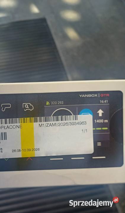 Yanosik nowy 2 lata abonamentu Łódź
