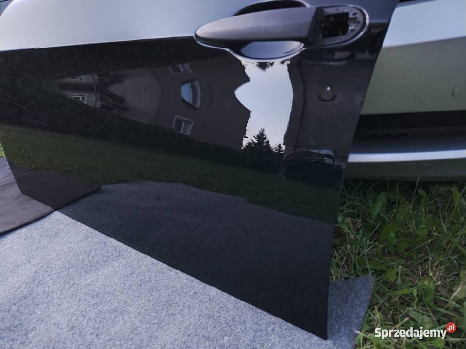 Bmw e90 drzwi przednie lewe czarne schwarz2 Aleksandrów Łódzki