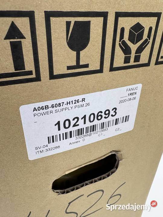 Fanuc A06B6087H126R Power Supply Warszawa sprzedam