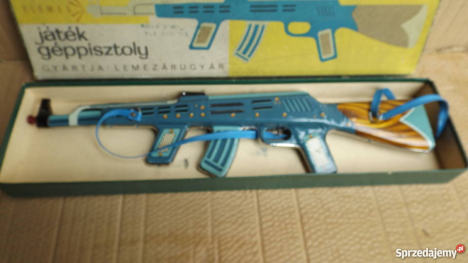 KARABIN KAŁASZNIKOW ZABAWKA PRL Unikat