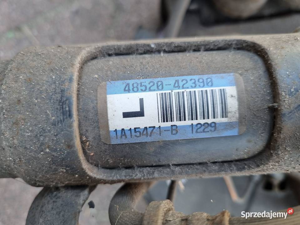 MCPERSON AMORTYZATOR SPRĘŻYNA LEWY PRZÓD TOYOTA