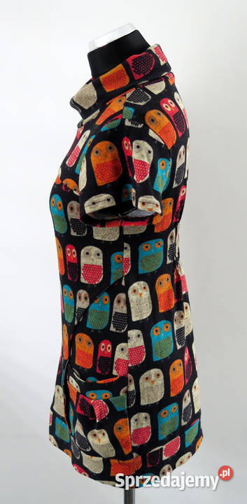Oryginalna tunika w sowy Forever r S 36 Komorniki