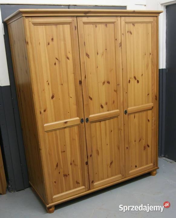 IKEA HEMNES drewno zestaw komoda regał witryna Warszawa sprzedam