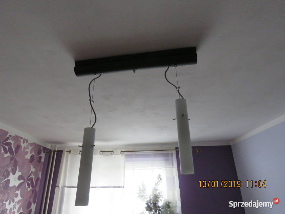 Lampa czarnobiała Oświetlenie lubelskie Lublin