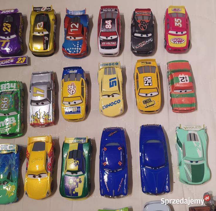 Disney Pixar Cars Auta Mattel 50 sztuk Gdańsk