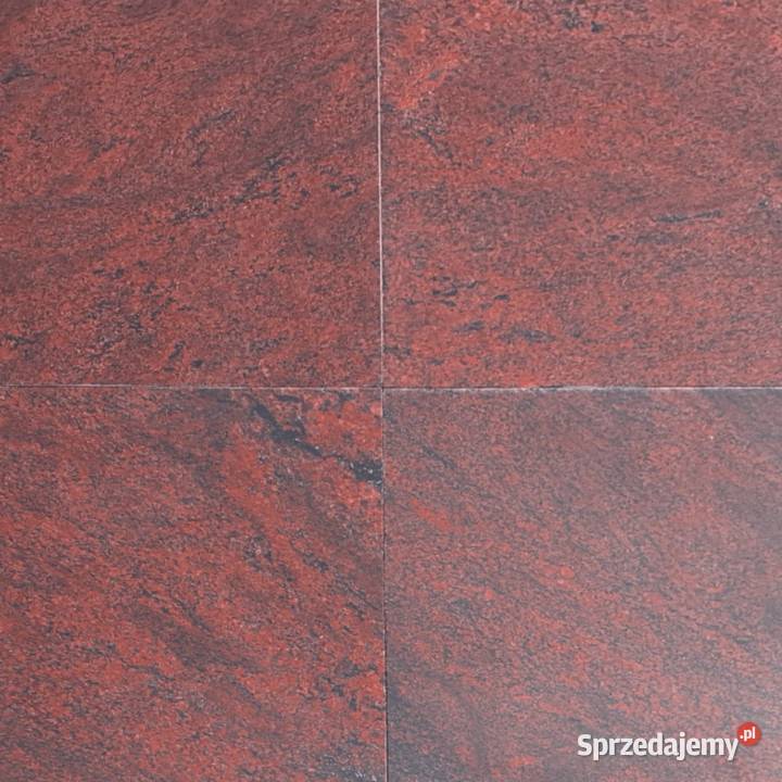 Płytki granit Multicolour Red polerowany