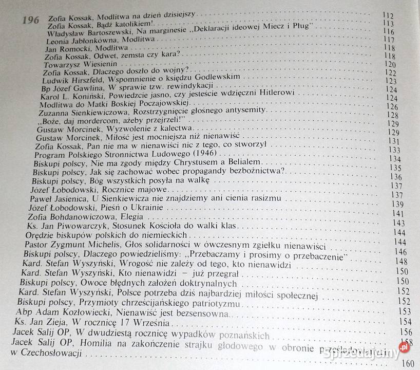 Miłujcie nieprzyjacioły wasze Jacek Salij Chełm