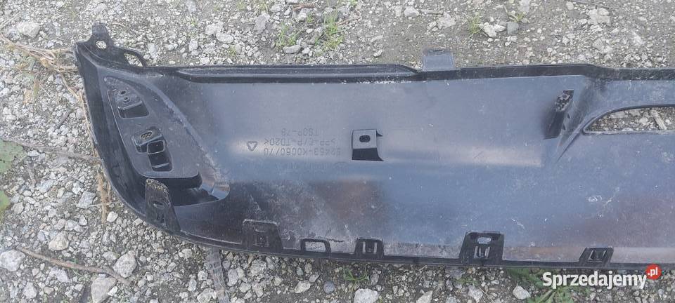 TOYOTA YARIS IV 2020 spoiler w ZDERZAK tył Byków