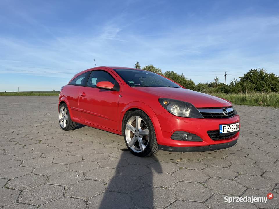 Opel Astra H GTC 16 105 Klima Tempomat 2 kpl kół 105KM kujawsko-pomorskie Żnin sprzedam