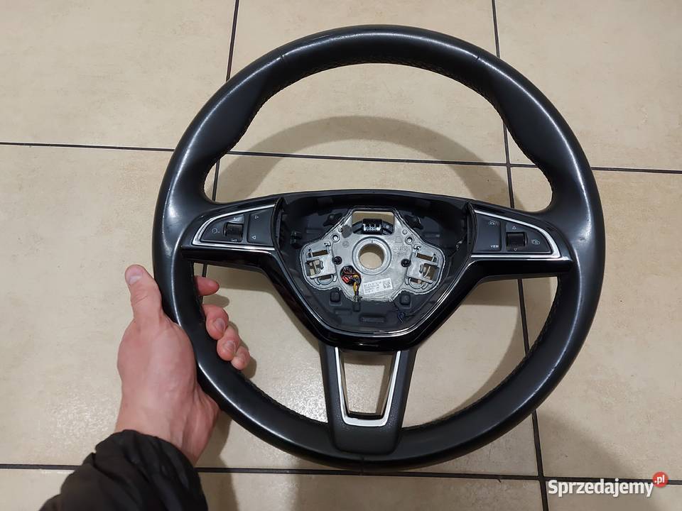 Kierownica Skóra Skoda Octavia 3 III Lift 16 osobowe Kierownice Tychy