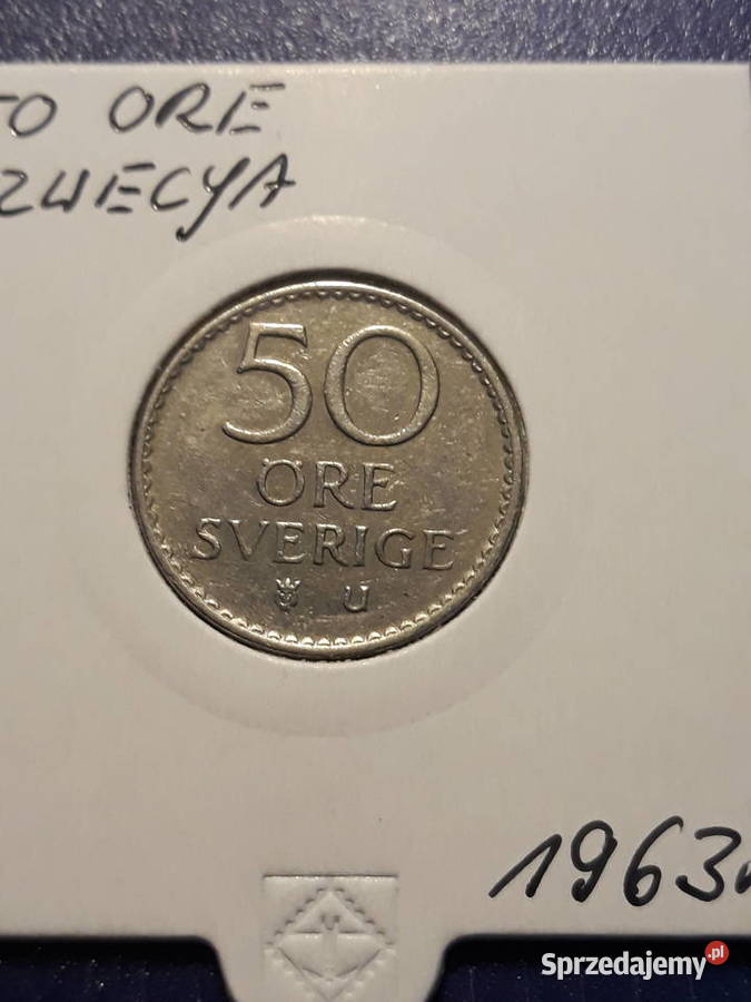50 Ore Szwecja 1963 r Śliczne Konin sprzedam