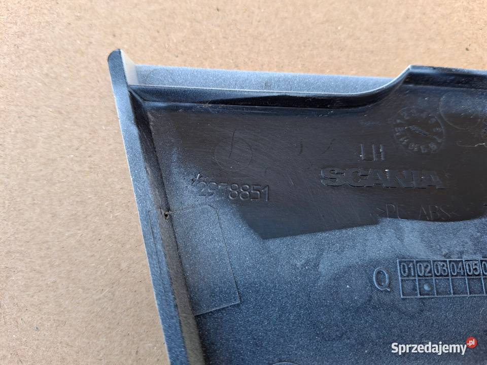 SCANIA R S ZAŚLEPKA MASKOWNICA ATRAPY ORYGINAŁ Bieleń