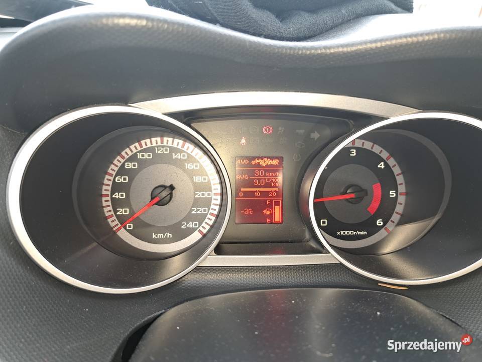 Mitsubishi Outlander 2 kierownica po prawej stronie Dziarnowo sprzedam