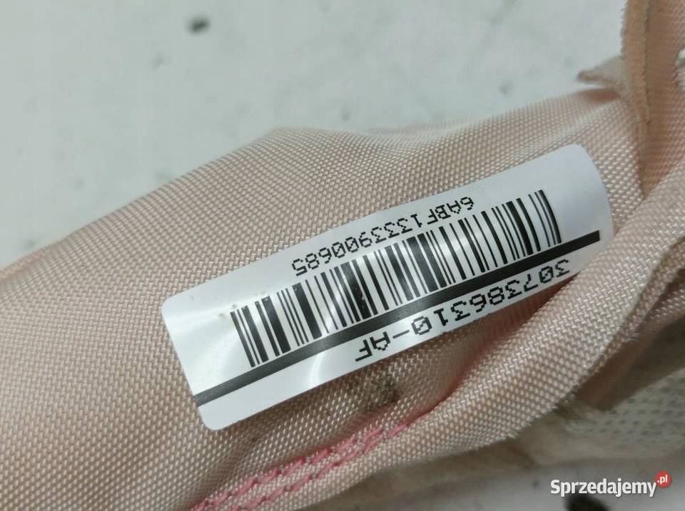 KURTYNA POWIETRZNA AIRBAG PRAWA KOMBI LIFT Opel Rok produkcji 2013