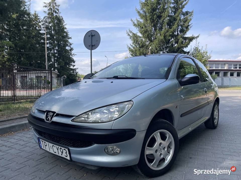 Peugeot 206 14 75 2004 121 przebiegu świętokrzyskie