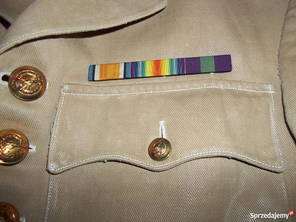 Bluza oficera armii irlandzkiej 2 wojna warmińsko-mazurskie Pisz