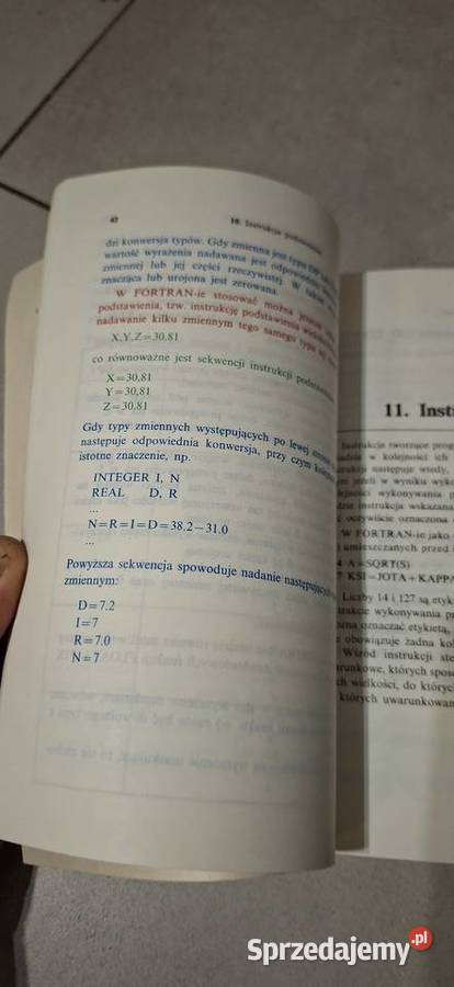 Programowanie w języku FORTRAN I wydanie Antykwariat