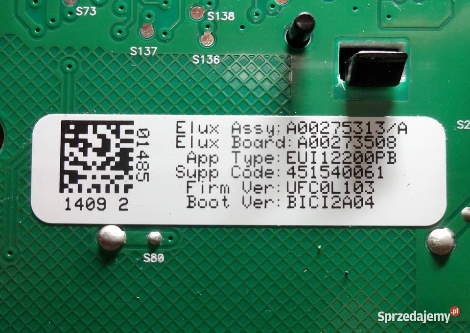 Panel główny pralka ELECTROLUX EWS11252EDU 5 Szczecin