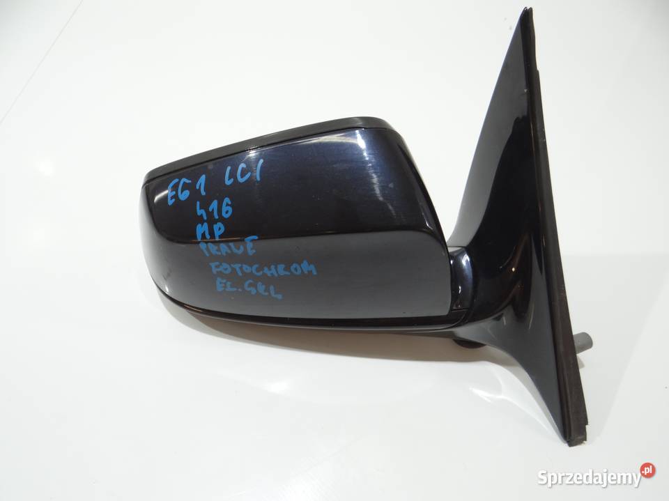 LUSTERKO PRAWE BMW E60 LIFT M PAKIET FOTOCHROM osobowe Lusterka zewnętrzne Strzyżewice