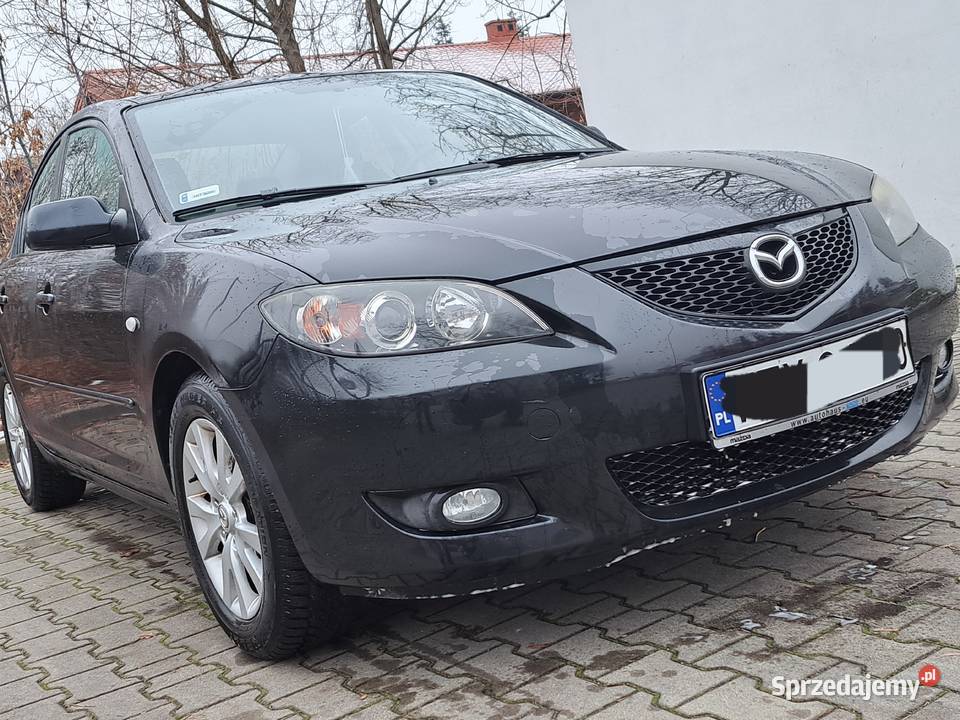 Sprzedam ładną Mazdę 3 16 benzyna 2005r 140 mazowieckie Żyrardów