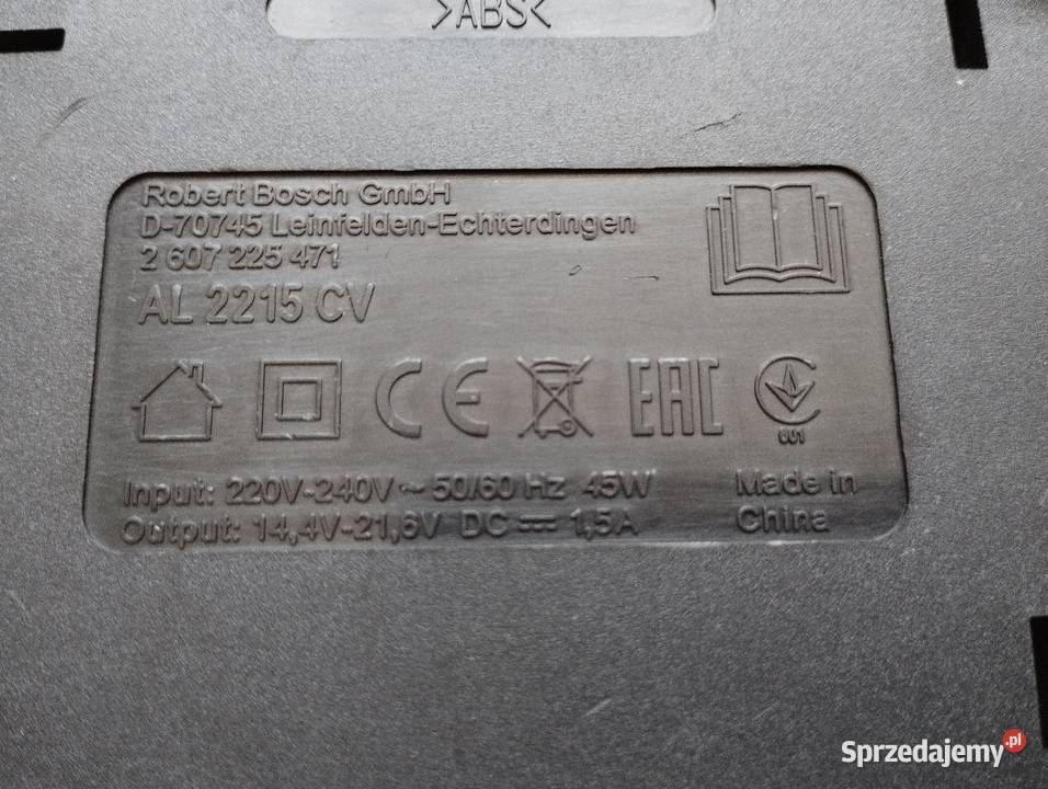 Ładowarka BOSCH AL 2215 CV do aku 144V 18V Kraków